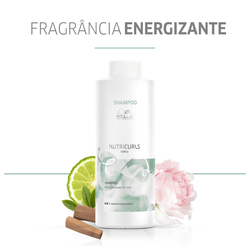 WELLA NUTRICURLS SHAMPOO 1000ML