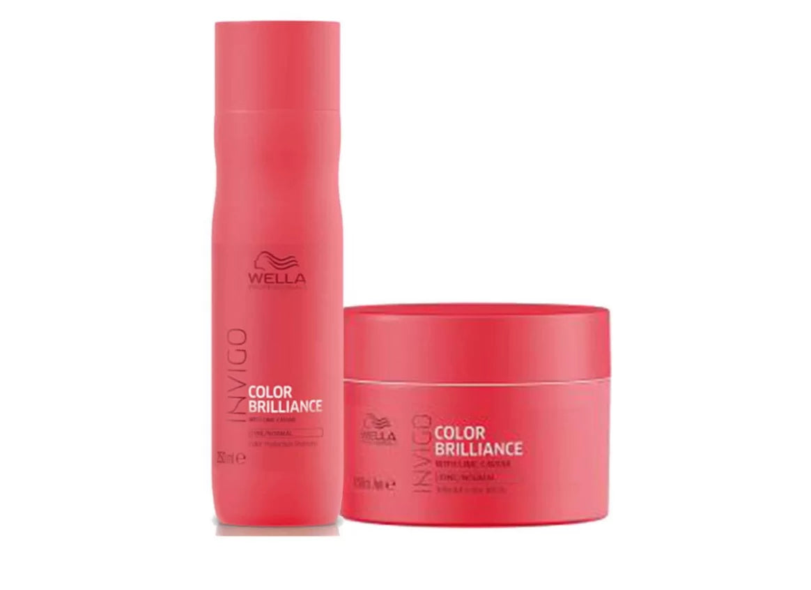 Wella Professionals Invigo Color Brilliance Treatment Kit Shampoo 250ml + Máscara 150ml