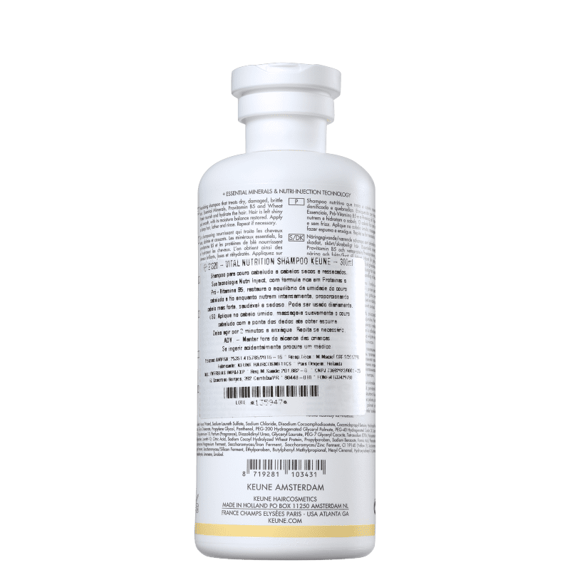 KEUNE CARE VITAL NUTRITION - Shampoo 300m