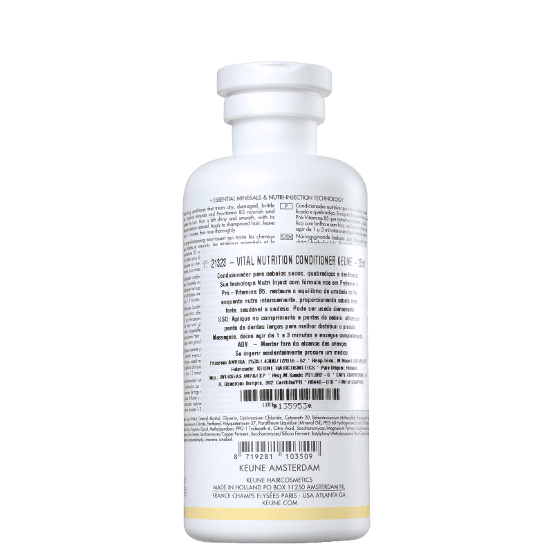 KEUNE CARE VITAL NUTRITION - Condicionador 250ml