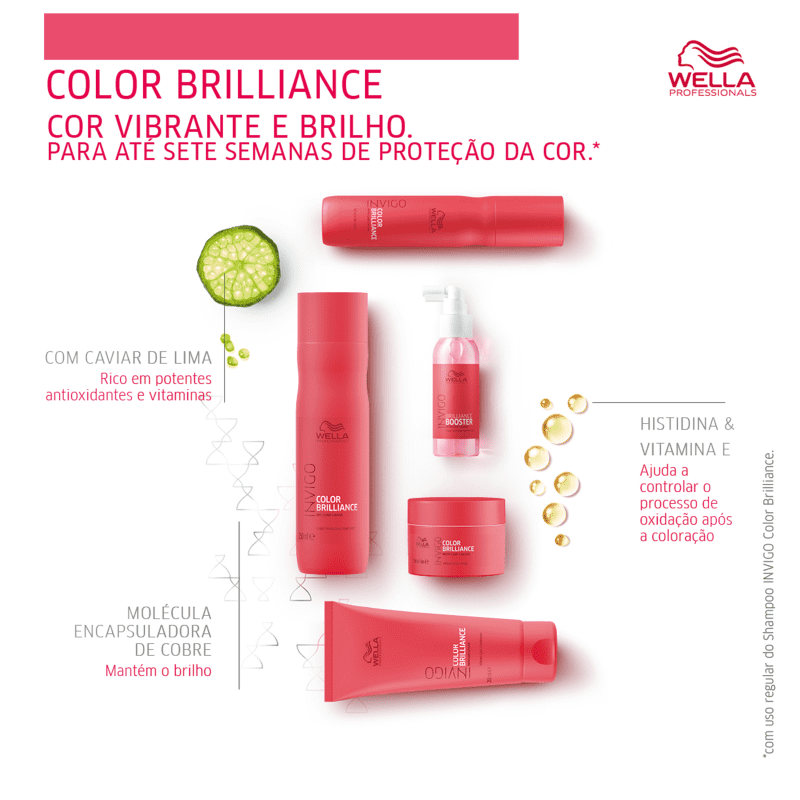 WELLA INVIGO COLOR BRILLIANCE CONDICIONADOR PARA PROTEÇÃO DA COR 1000ML