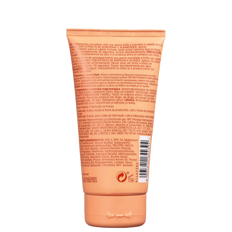 WELLA NUTRI ENRICH WARMING EXPRESS MÁSCARA DE AQUECIMENTO 150ML