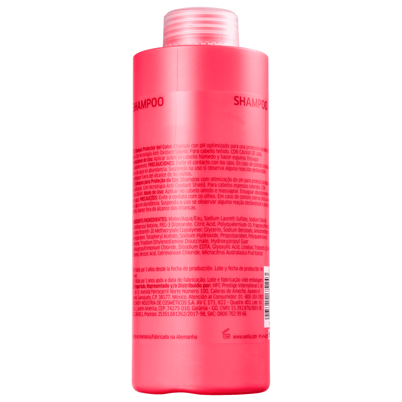 WELLA INVIGO COLOR BRILLIANCE SHAMPOO PARA PROTEÇÃO DA COR 1000ML