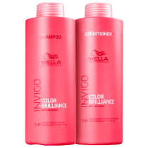 WELLA INVIGO COLOR BRILLIANCE KIT SHAMPOO 1L + COND. 1L (2 PRODUTOS)