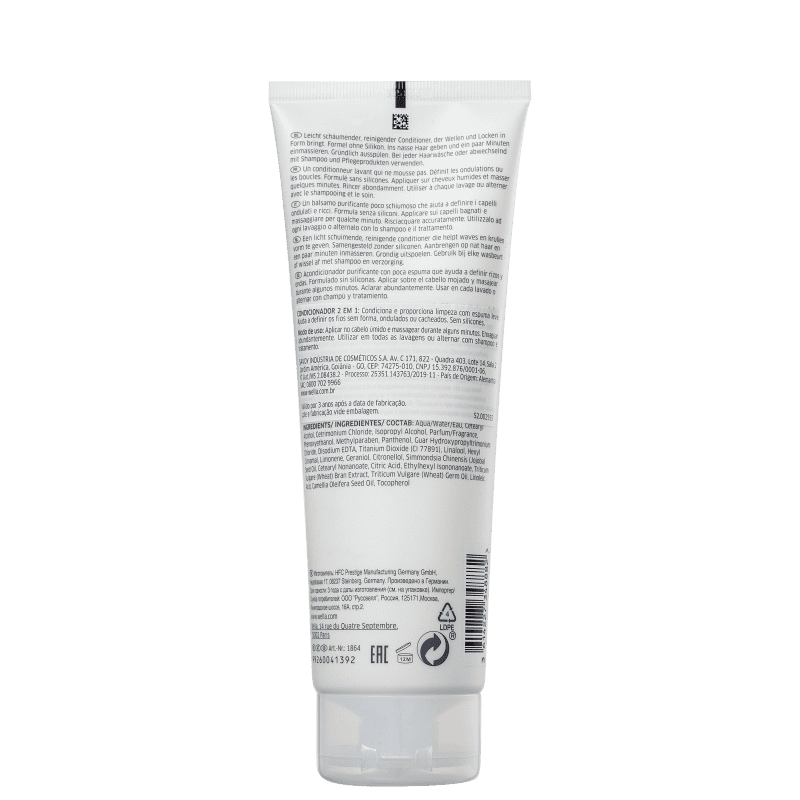 WELLA NUTRICURLS CLEAN COND 250ML