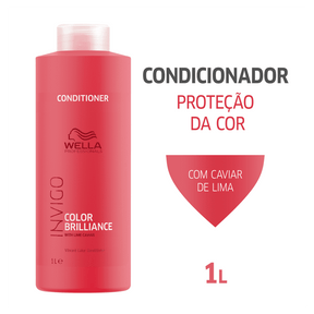 WELLA INVIGO COLOR BRILLIANCE CONDICIONADOR PARA PROTEÇÃO DA COR 1000ML