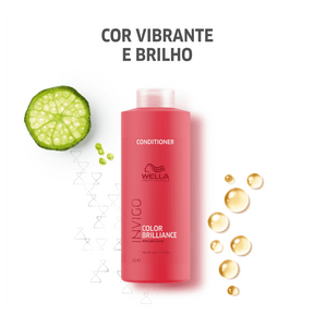 WELLA INVIGO COLOR BRILLIANCE CONDICIONADOR PARA PROTEÇÃO DA COR 1000ML