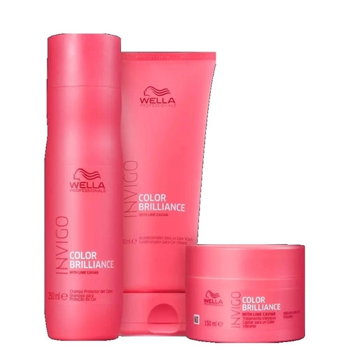 WELLA INVIGO COLOR BRILLIANCE KIT PARA PROTEÇÃO DA COR (3 PRODUTOS)