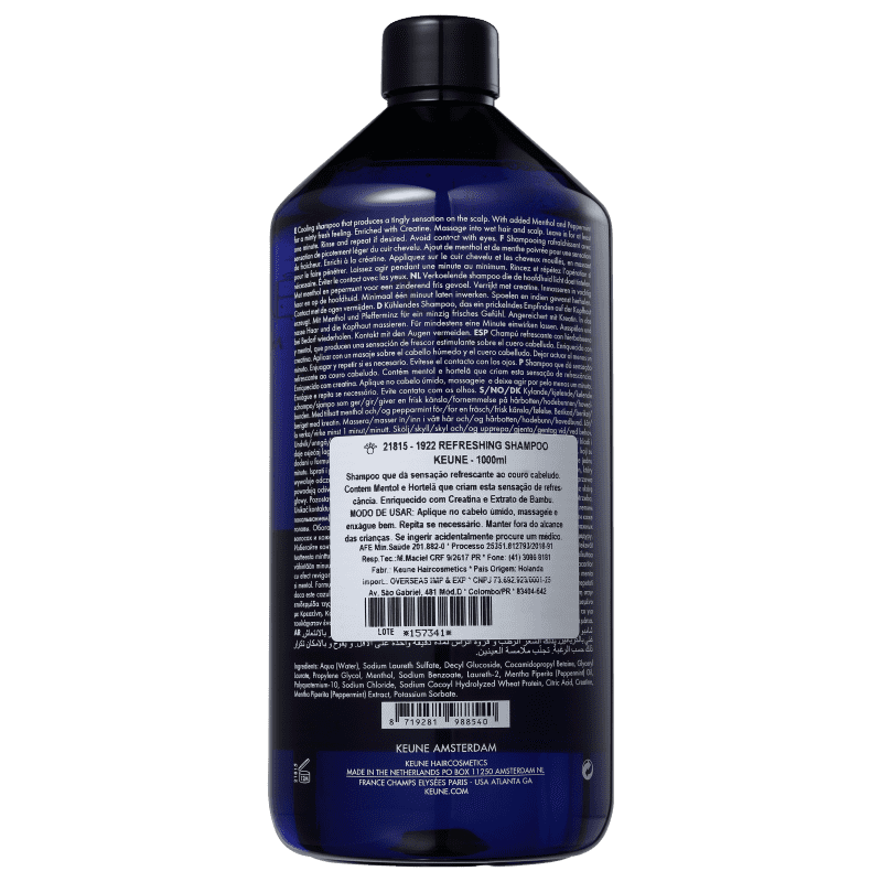 KEUNE 1922 By J. M. Keune Refreshing - Shampoo 1000ml