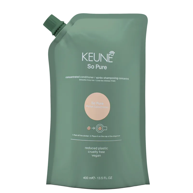 Keune So Pure Polish Refil - Condicionador 400ml