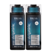 TRUSS Uso Obrigatório Reconstruction Duo Shampoo 300ml + Condicionador 300ml - Lançamento