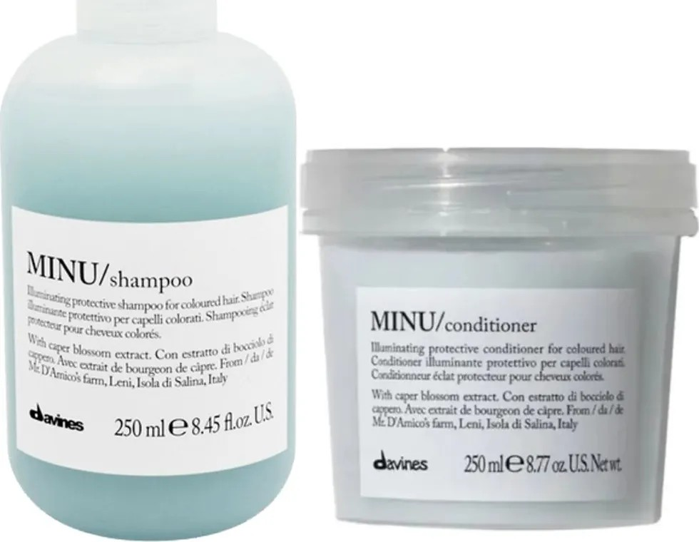 Davines Minu Duo Shampoo 250ml + Condicionador 250ml