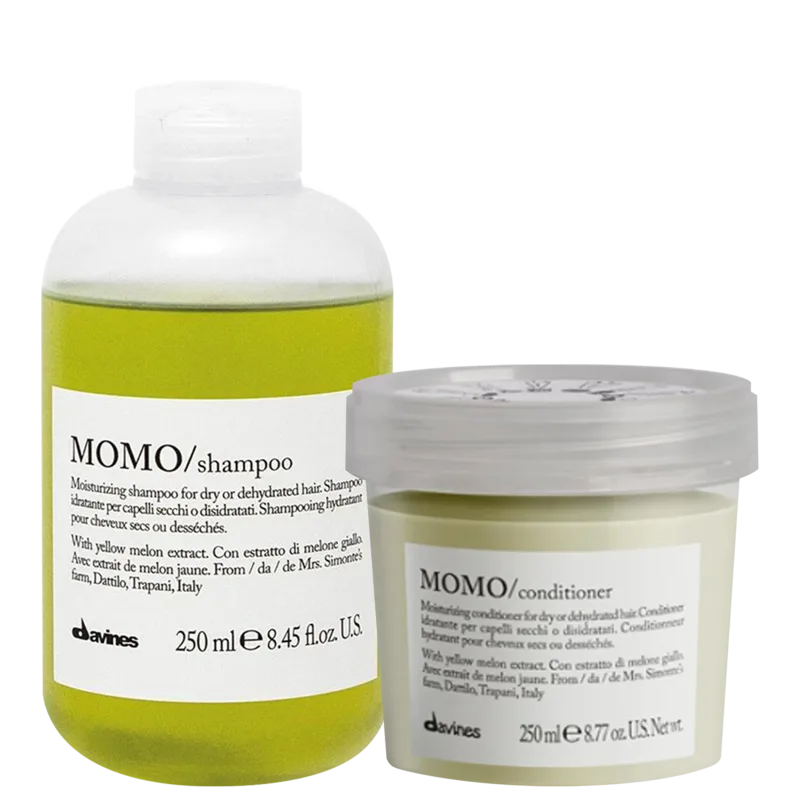 Davines Momo Essential HairCare - Shampoo 250ml + Condicionador 250ml