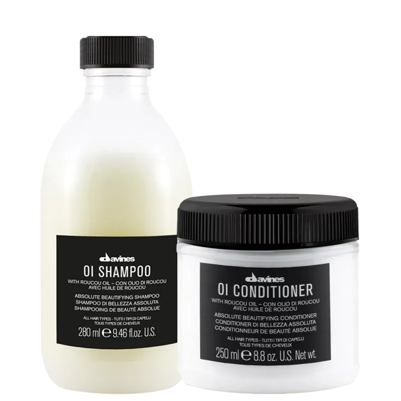 Davines Oi Essential Duo Shampoo 250ml + Condicionador 250ml