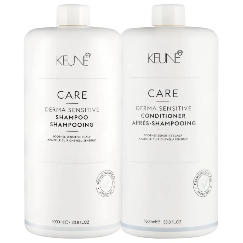 Keune Care Derma Sensitive Salon Duo Shampoo 1L + Condicionador 1L