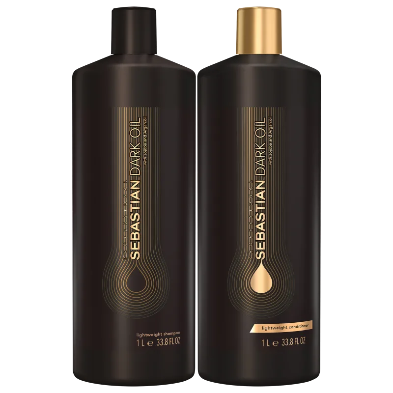 Sebastian Professional Dark Oil Salon Duo Shampoo 1L + Condicionador 1L