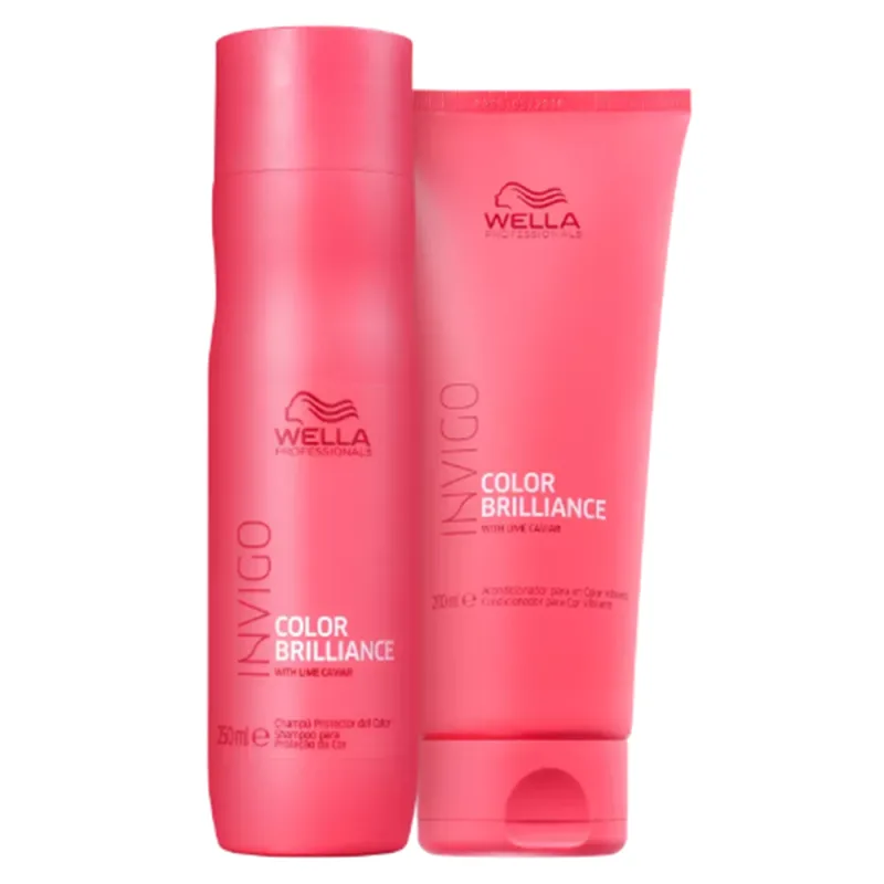 Wella Professionals Invigo Color Brilliance Home Care Kit Shampoo 250ml + Condicionador 200ml