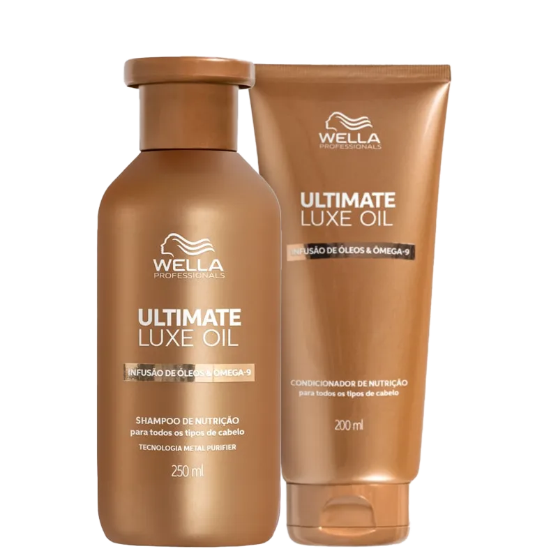 Wella Professionals Ultimate Luxe Oil Duo Shampoo 250ml + Condicionador 200ml