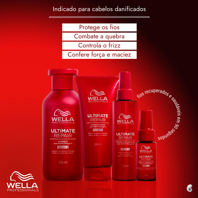 Wella Professionals Ultimate Repair Passo 4 - Leave-in Protetor Térmico 140ml