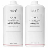 Keune Care Color Brillianz Duo Salon Shampoo 1L + Condicionador 1L