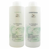 Wella Professionals Nutricurls Salon Duo Shampoo 1L + Condicionador 1L