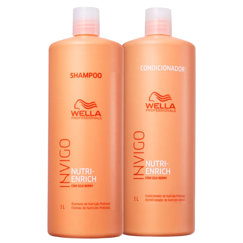 Wella Professionals Invigo Nutri-Enrich Kit Shampoo 1L + Condicionador 1L