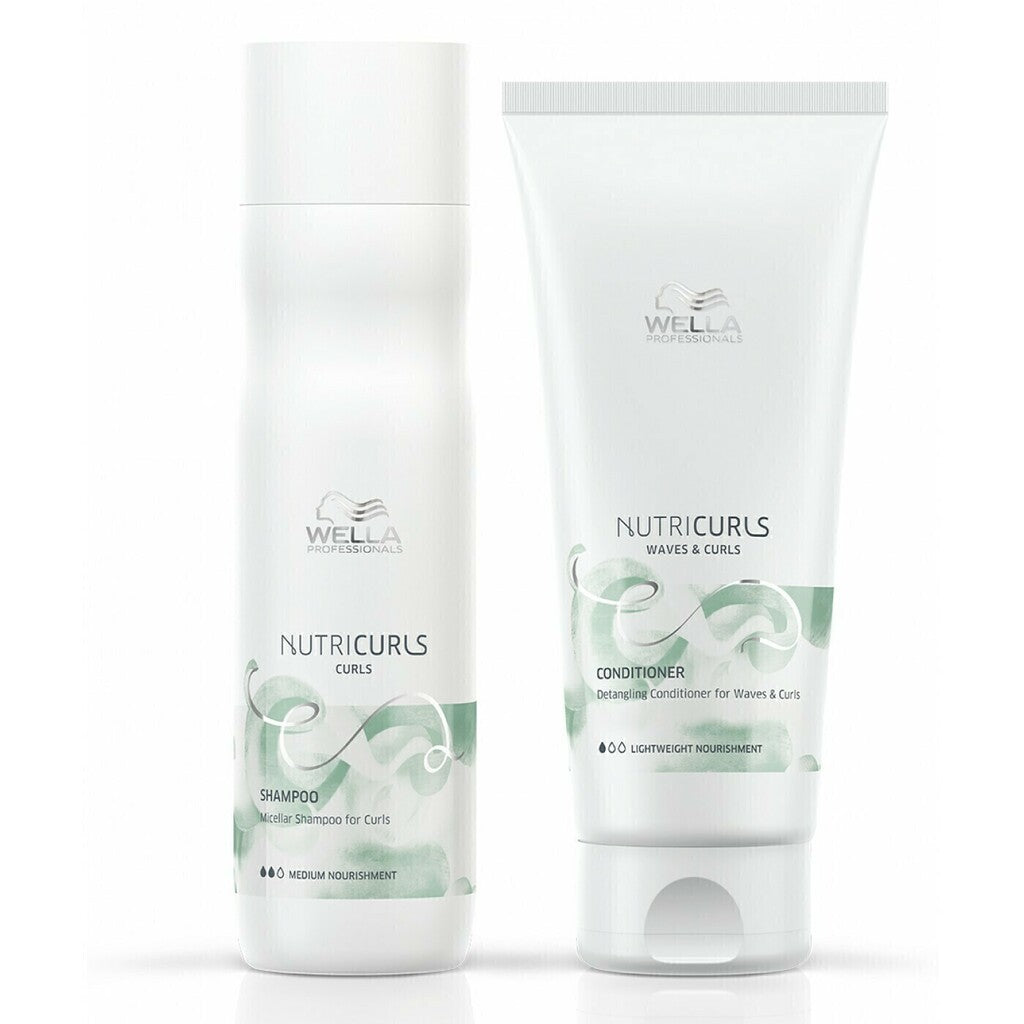 Wella Professionals Nutricurls Duo Shampoo 250ml + Condicionador 200ml