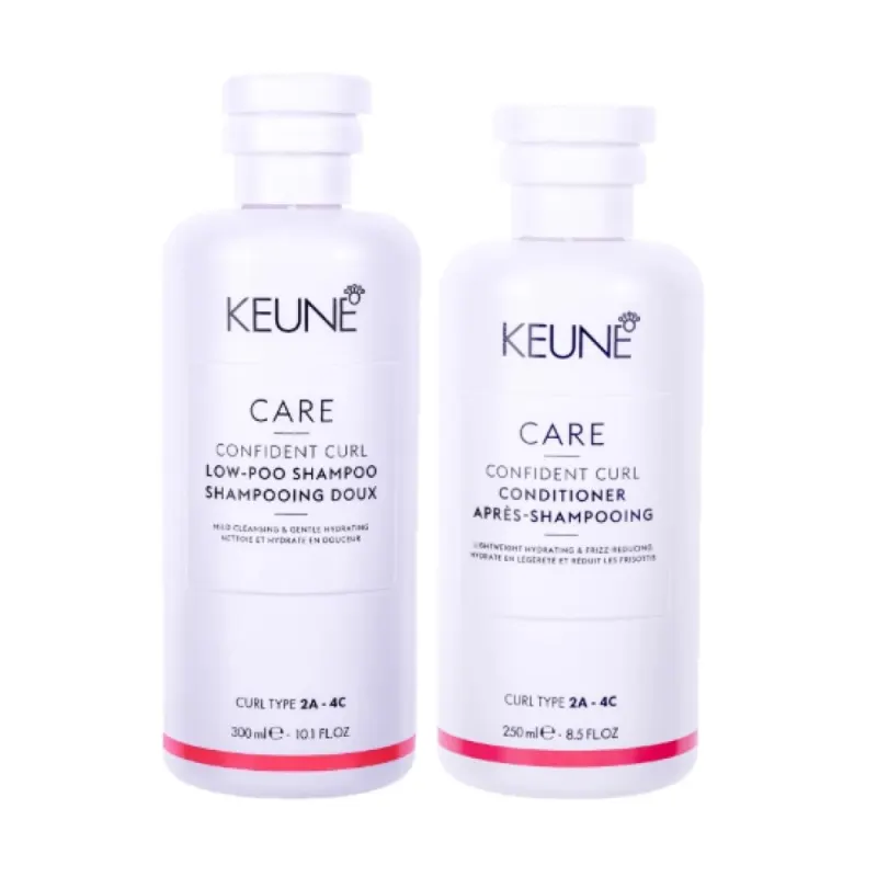 Keune Care Confident Curl Kit Shampoo 300ml + Condicionador 250ml