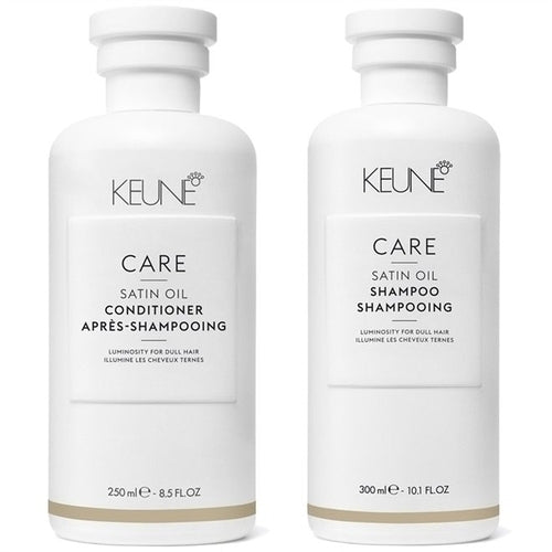 Keune Care Satin Oil Cuidado Diário Shampoo 300ml + Condicionador 250ml