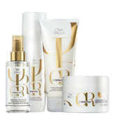 Wella Professionals Oil Reflections Light Kit Shampoo 250ml + Condicinador 200ml + Máscara 150ml + Óleo Light 100ml