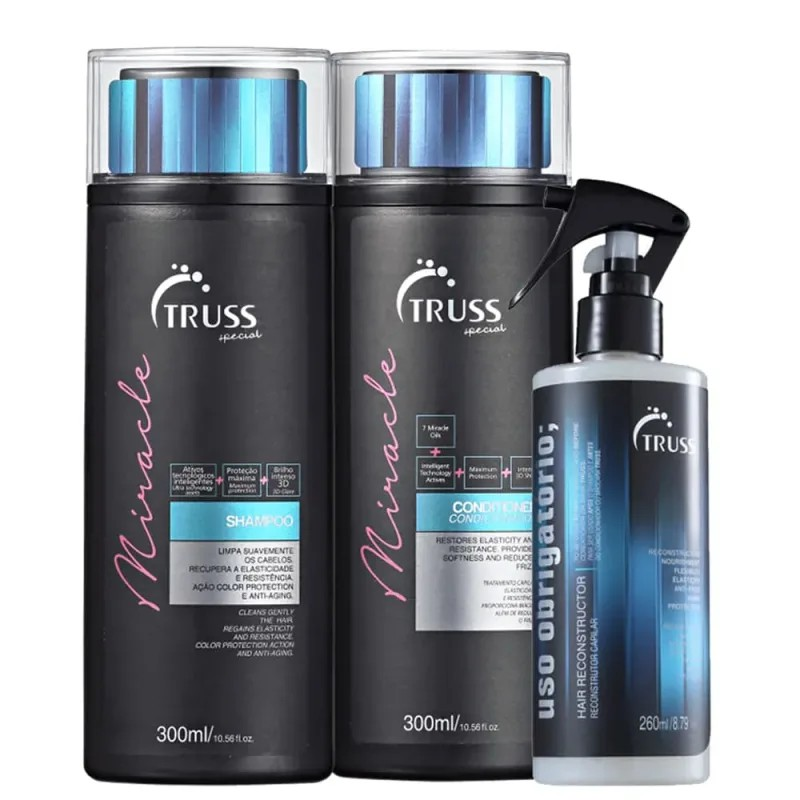 Kit Truss Miracle com Uso Obrigatório 260ml GRÁTIS (3 Produtos)