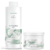 Wella Professionals Nutricurls Salon Kit Shampoo 1L + Máscara 500ml