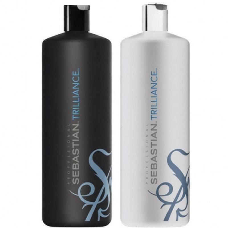 Sebastian Professional Trilliance Ultra Salon Duo Shampoo 1L + Condicionador 1L