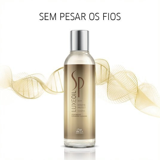 SP LUXE OIL KERATIN SHAMPOO 200ML