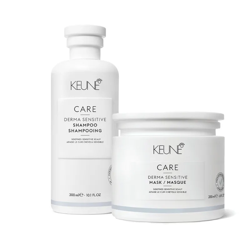 Keune Care Derma Sensitive Kit Shampoo 300ml + Máscara 200ml