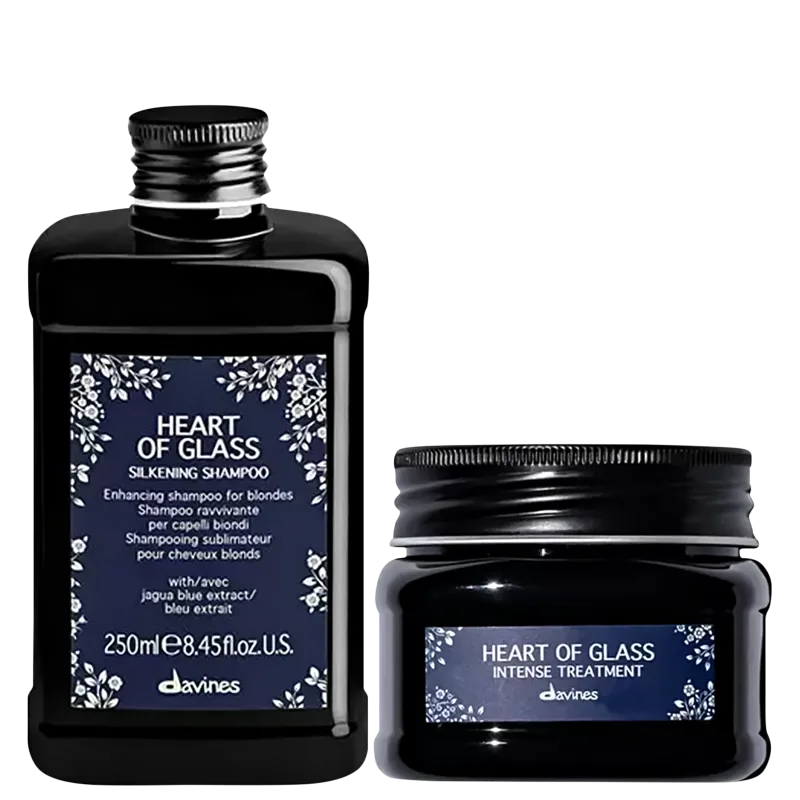 Davines Heart of Glass Glow Duo Shampoo 250ml + Máscara 150ml