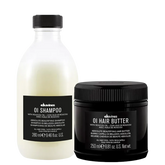 Davines Oi Duo Beauty Shampoo 250ml + Máscara Hair Butter 250ml