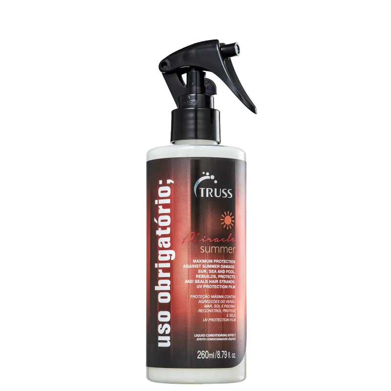 Truss Miracle Summer Uso Obrigatório - Tratamento Reconstrutor 260ml